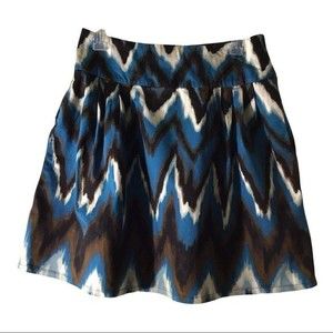 WORTHINGTON Wide Band Circle Skirt Lined Hidden Side Zipper Size 6